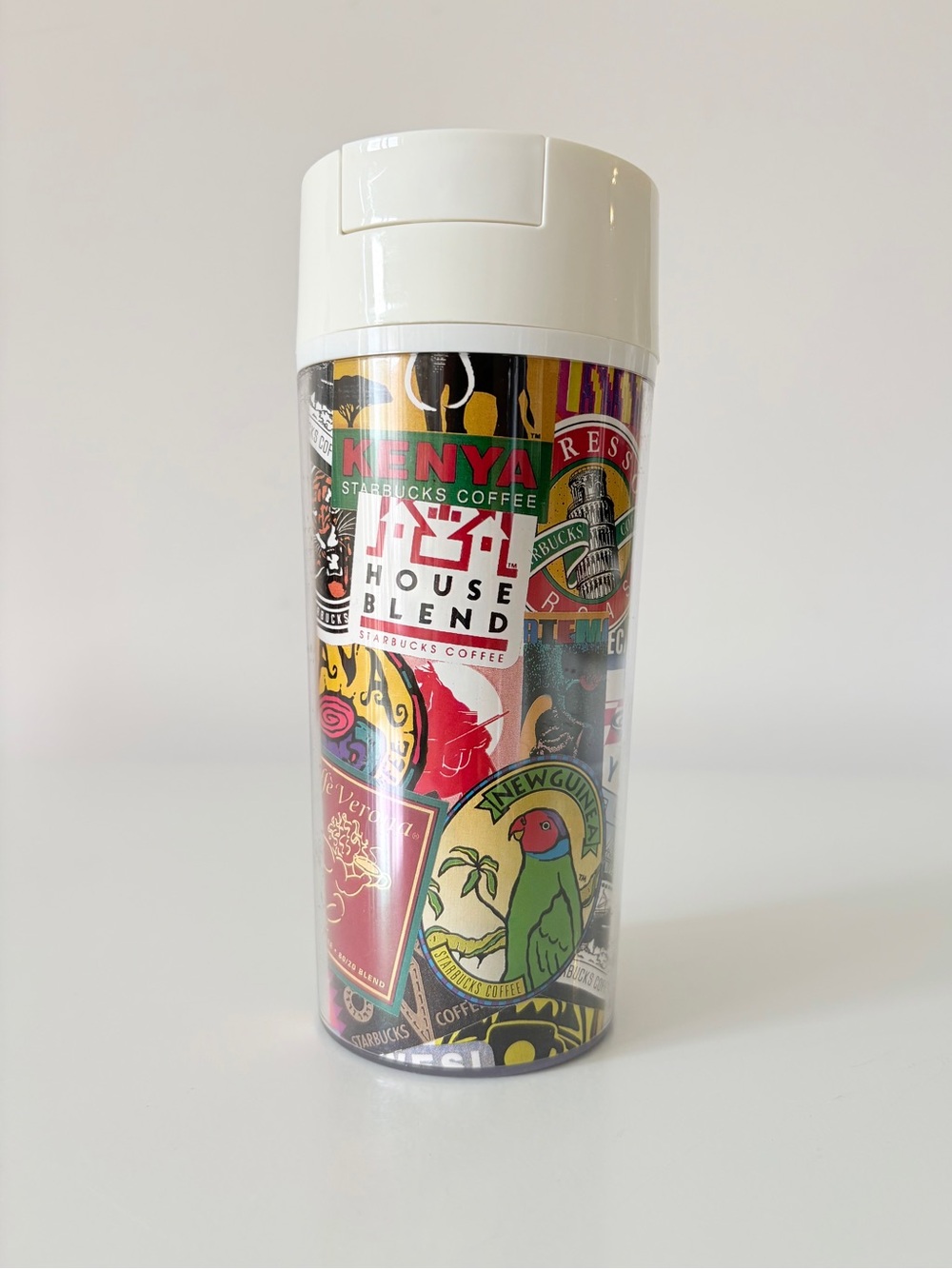 90s VTG STARBUCKS Coffee International ThermoServe Travel Tumbler made in USA